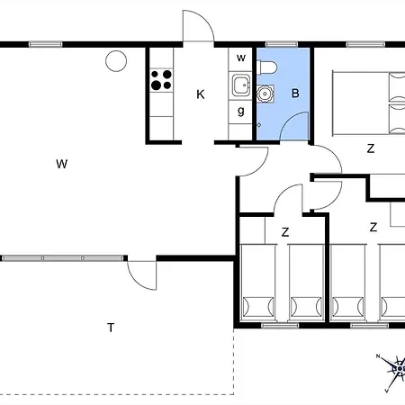 Prázdninový dům 6621-allinge-langebjergvej-9-a *